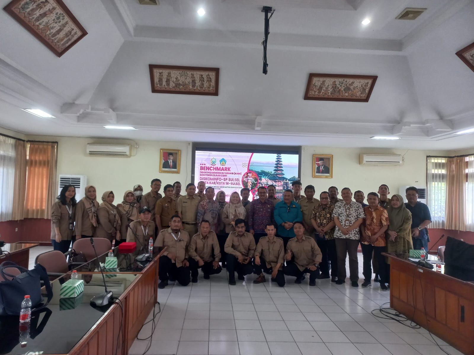Diskominfo Sulsel dan Bali Berbagi Sharing Knowledge Terkait Indeks Keamanan Informasi